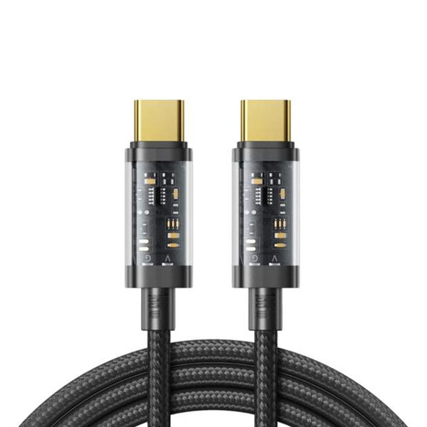 Joyroom S-cc100a12 Type-c To Type-c 100w Data Cable 1.2m Black