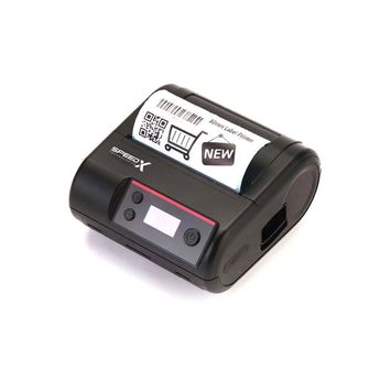 Speed-x Sp-l610bt Portable Thermal Printer Label & Receipt 2 In 1 80mm With Usb+bluetooth Interface