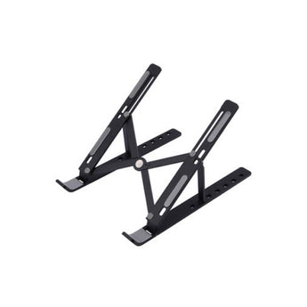 Speed-x 18 Inch Laptop Stand Creative Folding Storage Bracket Black