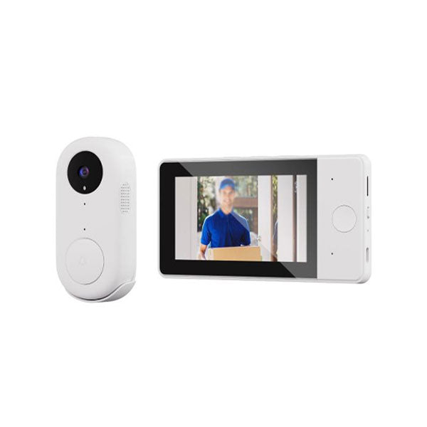 K6 4.3 Inch Wireless Digital Doorbell Front Door Camera With Two-way Intercom