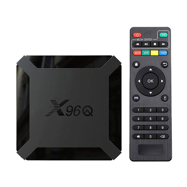 Smart Box X96q Mini Quad Core 2g+16g 4k 60fps Android 10v