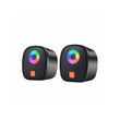 Kisonli X11 Rgb Gamer Pc Mini Usb Speaker With 6w Power