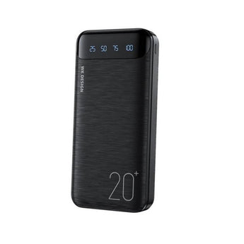 Remax Wk Power Bank 20000mah Wp-163 Black