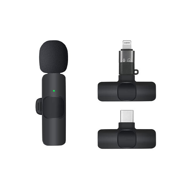 K9 Collar Wireless Microphone Iphone/android & Type C Supported Wireless Microphone