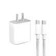 Iphone 15 Pro Max 2 Pin (us Pin) 35w Usb-c Power Adapter With Usb-c To C Cable