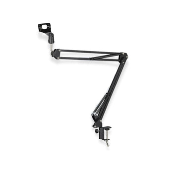 Syga 35 Metal Cantilever Microphone Desktop Universal Capacitor Wheat Stand (black)