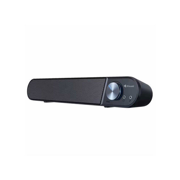 Kisonli I-580 Plus Home Theater Usb Soundbar Speaker System With Headset And Microphone Jack