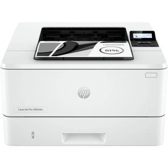 HP Laser Jet Pro 4003DW B&W Wireless Printer (White)