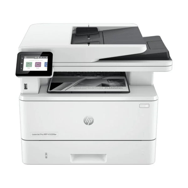 HP LaserJet Pro M4103FDW Multifunctional B&amp;W Wireless (White)