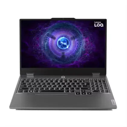 LENOVO LOQ 15 15ARP9 AMD Ryzen 5 7235HS CPU 12GB DDR5 Ram 512GB SSD PCIe 15.6″ Full HD (1920×1080) IPS 144 Hz NVIDIA GeForce RTX 4050 6GB GPU English Keyboard Windows 11 LUNA GREY