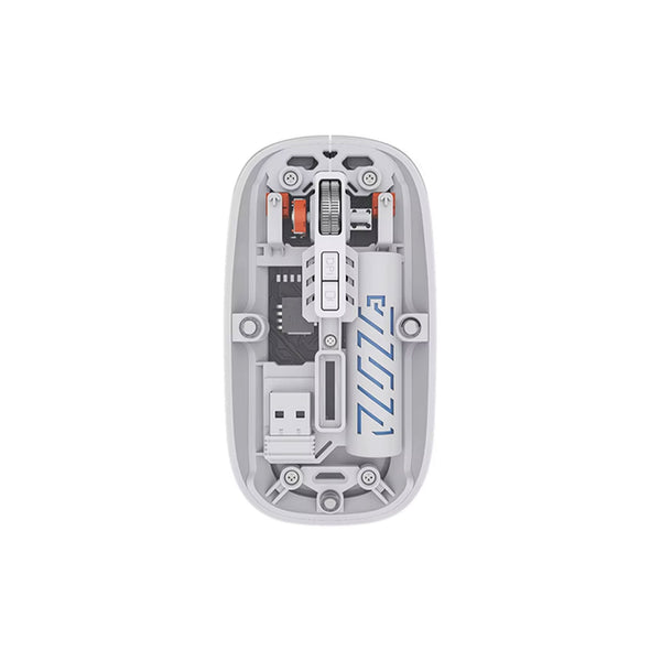 New Transparent M-10a Wireless + Bluetooth Dual Mode Rechargeable Mouse