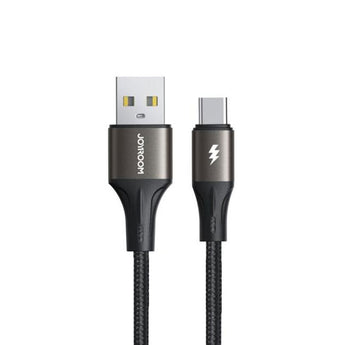 Joyroom S-a25 Light-speed Series 3a Fast Charging Data Cable (usb-a To Type-c) 1.2m-black