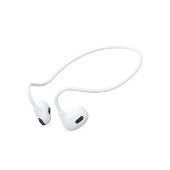 Pro Air Neck Hanging Wireless Earphone White