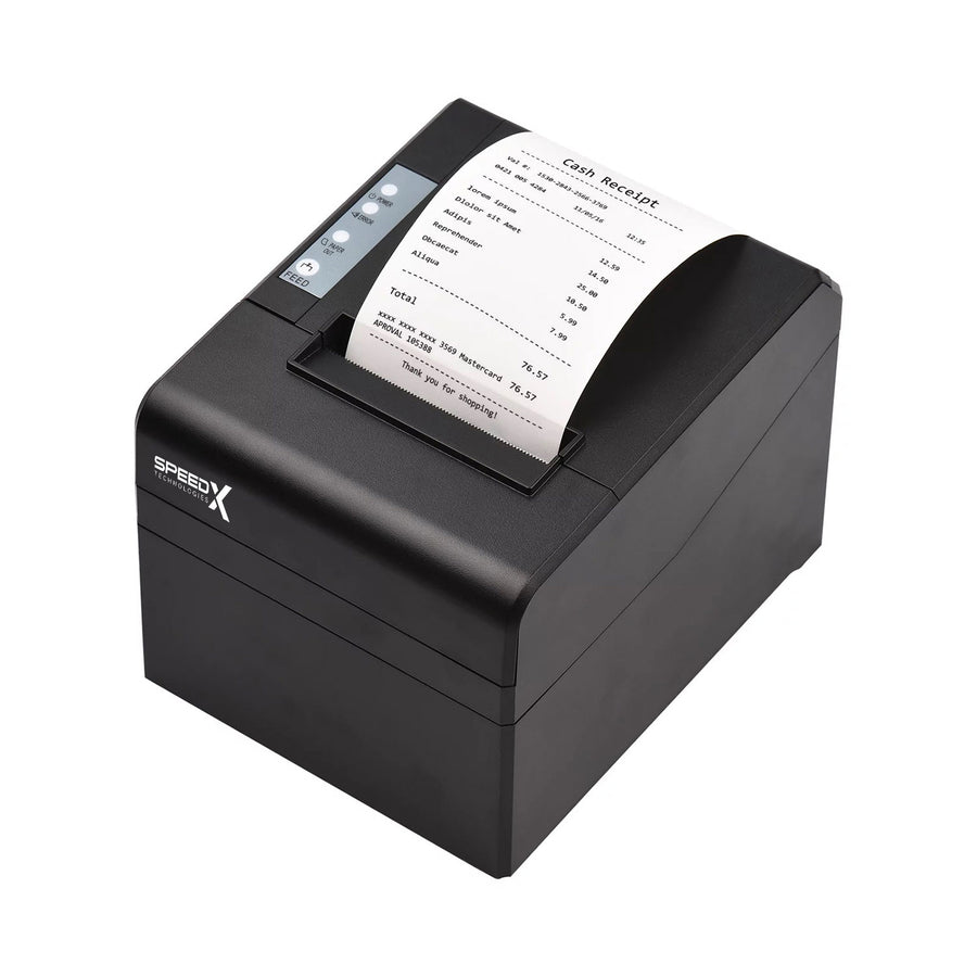 Speed-x Sp-250u 80mm Thermal Receipt Printer Usb Interface 300mm/s Printing Speed