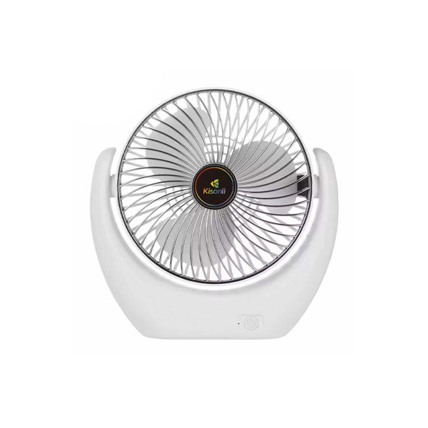 Kisonli F105 Desktop Cooling Fans Rechargeable Battery