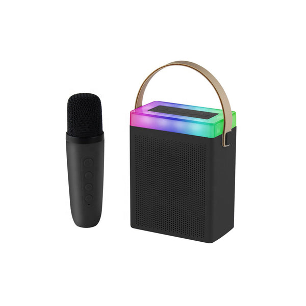 Kisonli G22 Mini Bt Portable Karaoke Speaker With Wireless Handheld Microphone