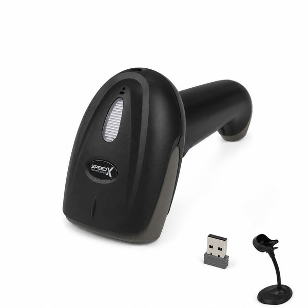 Speed-x 60d 2d Wirless 2.4ghz Barcode Scanner With Stand