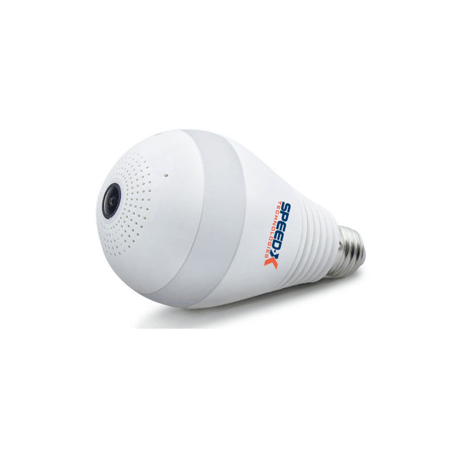 Ip Wireless Panoramic Bulb Camera 1080p Hd 2mp With V380 Pro App