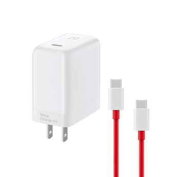 Oneplus 65w Original Super Fast Warp Charge (us Pin) With Type C To Type C Cable