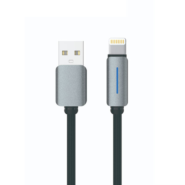 Logilink Usb To Lightning Nylon Fast Charging Data Cable 1m 1 Year Warranty Black