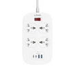 Ldnio Sc4407c 2500w Power Extension 4 Sockets 2 Usb-a + 2 Usb-c 2m