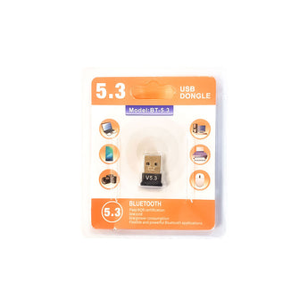Mini Bluetooth Usb Dongle 5.3 Plug & Play