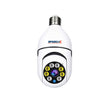 Speed-x Sp-e27 Bulb Camera 1080p Wifi 360 Degree Panoramic Night Vision Two-way Audio Motion Detection With V380pro App