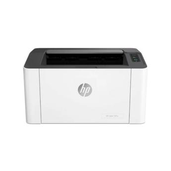 HP LaserJet 107W B&W Wireless Printer (White)