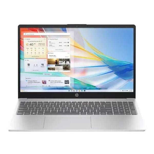HP 15 FD0154WM - Meteor Lake - Intel Core Ultra 5 125H (Series 1) 14-Core Processor 8-GB 512-GB SSD Intel Iris Xe Graphics 15.6" Full HD 1080P 60Hz IPS Micro-Edge Touchscreen Display TPM W11 (Natural Silver, NEW)