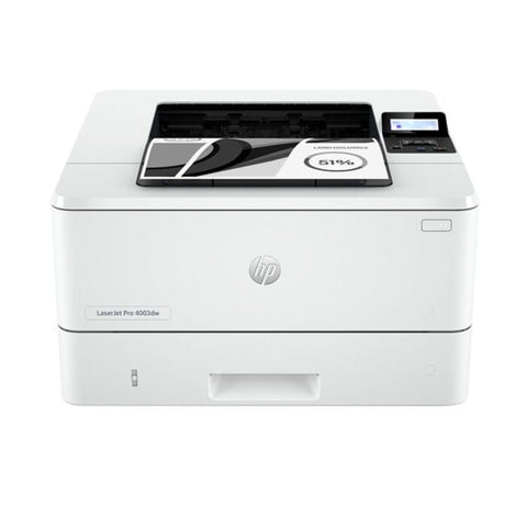 HP Color LaserJet Pro 4003dw Monochrome Duplex Networking Printer (White, NEW)