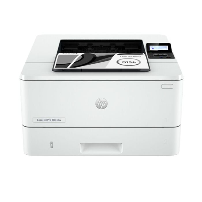 HP Color LaserJet Pro 4003dw Monochrome Duplex Networking Printer (White, NEW)