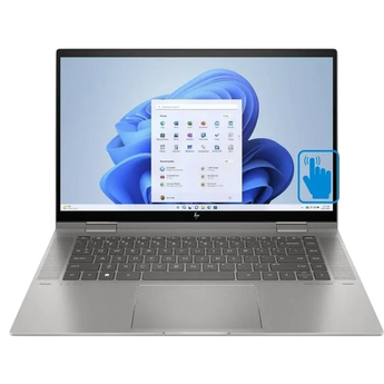HP ENVY 15T-FE100 x360 | ULTRA 7 155U (1.7 GHz up to 4.8 GHz) | 16GB DDR5 Ram | 512GB SSD | 15.6″ FHD IPS 400nits | Touch Screen | Silver | 1 Year Int. Warranty | (NEW)