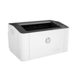 HP Laser 108W Monochrome Wi‑Fi & USB Printer (White)