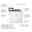 HP LaserJet Enterprise M611dn Mono Laser Printer (NEW)