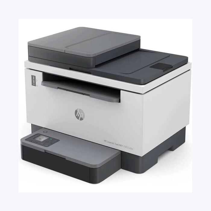 HP LaserJet Tank MFP 2602sdw Monochrome Duplex Wireless Printer (White Grey, NEW)
