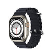 V200 NEW FASHION ULTRA 2.2 LARGE SCREEN IP68 WATERPROOF SPORT SMART WATCH WITH WearFit pro APP BLACK
