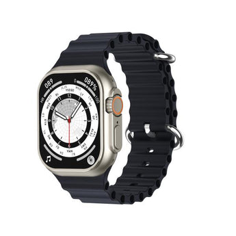V200 NEW FASHION ULTRA 2.2 LARGE SCREEN IP68 WATERPROOF SPORT SMART WATCH WITH WearFit pro APP BLACK