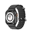 ULTRA V2 NEW FASHION 2.2 LARGE SCREEN WITH 4 STRAPS SMART WATCH WITH WearFit Pro APP BLACK