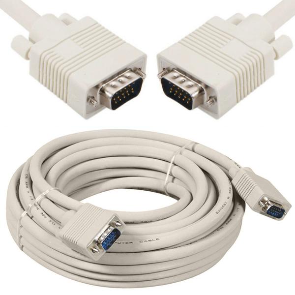 vga cable male to male OD 8MM 5m