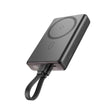 JOYROOM JR-PBM01 20W Wireless Power Bank 10000mAh with Built-in Cable&amp;Kickstand Black