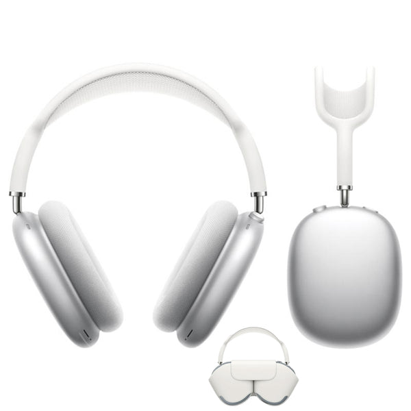 AIRAPPLE&nbsp;PODS MAX WIRELESS ANC HEADPHONE WITH POUCH SILVER