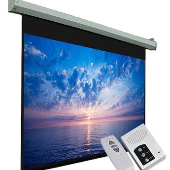 projector Screen 150 inch Electric Mortorised 8x10 Feet 4:3MW Speed-X