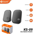KISONLI KS-09 FASHIONABLE 2 INCH AUDIO SPEAKERS FOR PC OR LAPTOP
