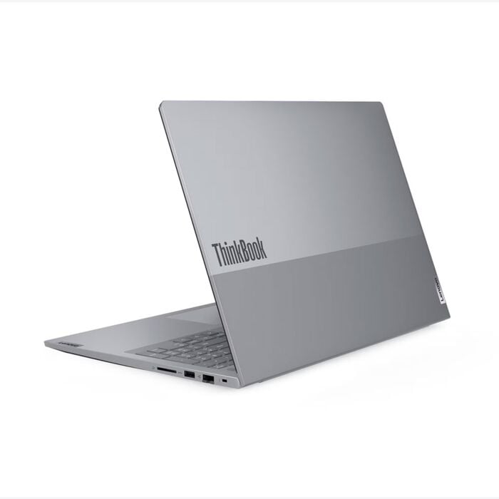Lenovo ThinkBook 16 G8 - Intel Core Ultra 5 225U 12-Core Processor 16-GB 512-GB SSD Intel Integrated Graphics 16" WUXGA 1200P IPS 300nits AG Display Dolby Audio Backlit KB FP Reader TPM (Arctic Grey, Lenovo 1 Year Direct Local Warranty, NEW)