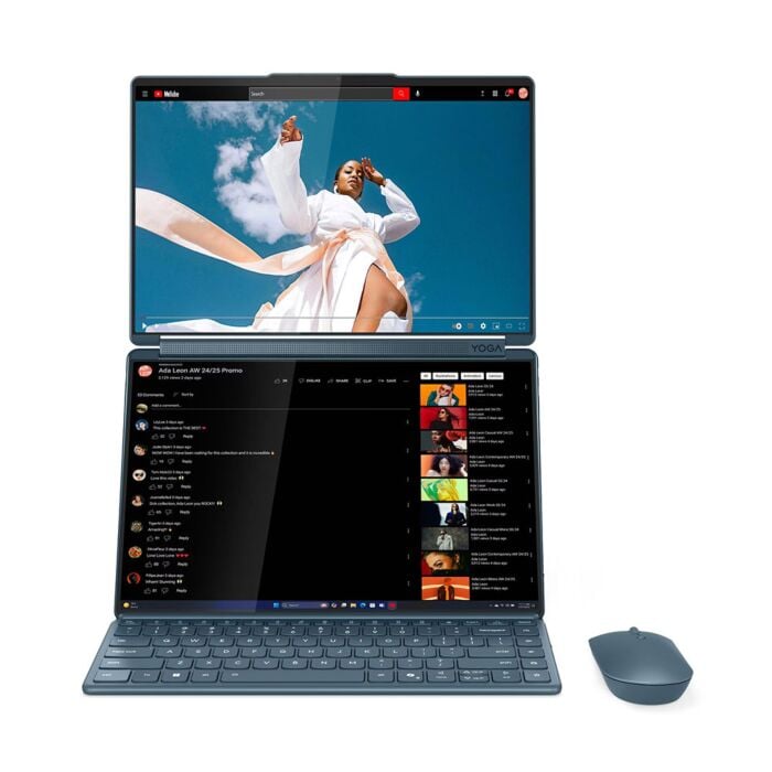Lenovo Yoga Book 9 14 - Arrow Lake - Intel Core Ultra 9 285H (Series 2) 16-Core Processor 32-GB 1-TB SSD Intel Arc 140T GC 2x 14" 2.8K WQXGA+ 1800P OLED 120Hz x360 Touchscreen Convertible Display W11 TPM