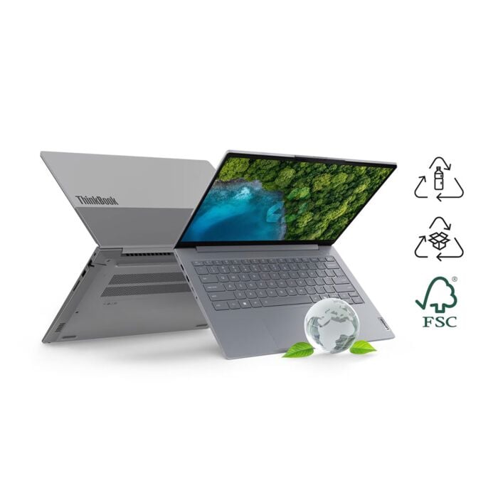 Lenovo ThinkBook 14 G8 - Intel Core Ultra 7 255H Processor 8-GB 512-GB SSD Intel Arc 140T Graphics 14" WUXGA 1200P IPS 300nits AG Display Dolby Audio FPR BKB TPM (Arctic Grey, Bag Included, Lenovo Direct Local Warranty, NEW)