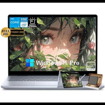 Dell Inspiron 14 7440 2-in-1 Touch Laptop - Core 5 120U, 16GB RAM, 512GB SSD, 14 Inches FHD+ X360, Ice Blue