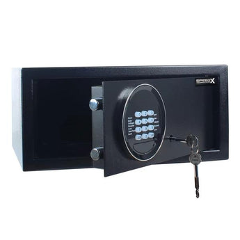 SPEEDX SP-SF101 STEEL PLATE SECURITY SAFE LOCK HIGH PROTECTION ALARM SYSTEM H200×W430×D360mm