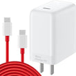 ONEPLUS 65W ORIGINAL SUPER FAST WARP CHARGE (US PIN) WITH TYPE C TO TYPE C CABLE
