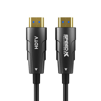SPEED-X 20M FIBER HDMI CABLE 2.0/2.1 AOC(ACTIVE OPTICAL CABLE) 30AWG COPPER SUPPORT 4K 8K UHD